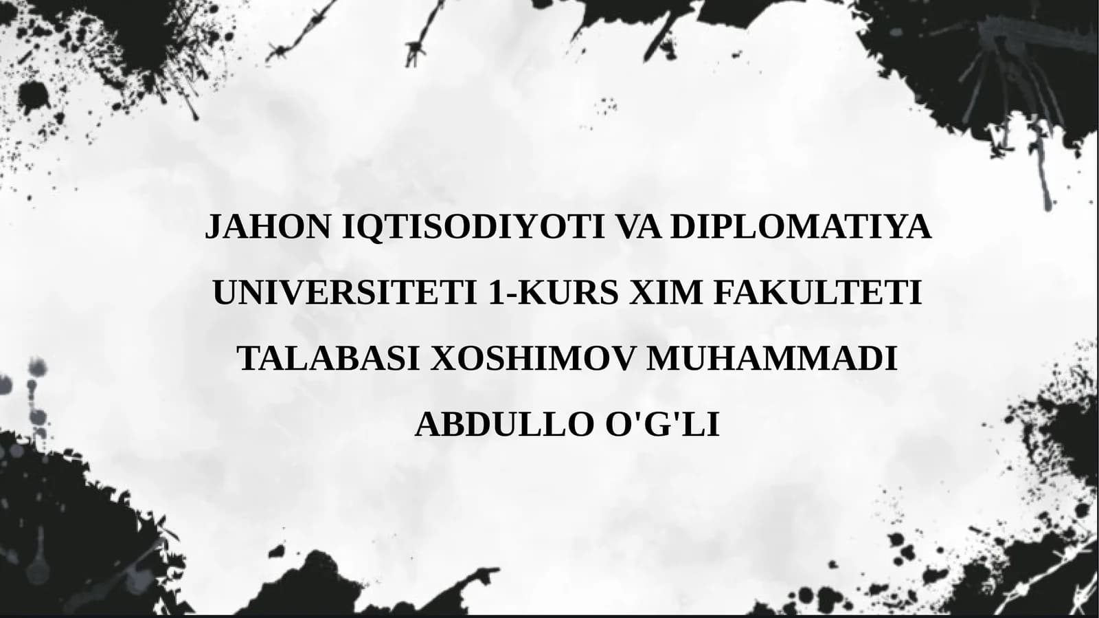 Soliq tizimi va uning iqtisodiyotga ta'siri