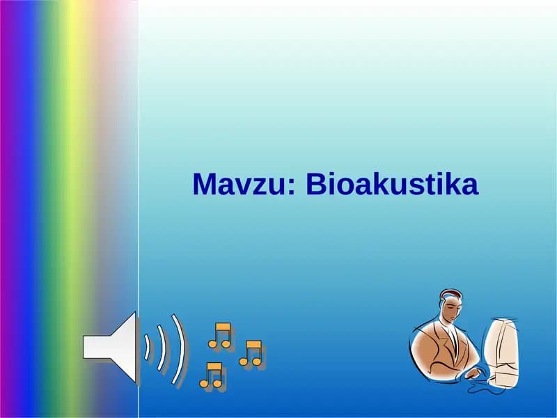 Bioakustika
