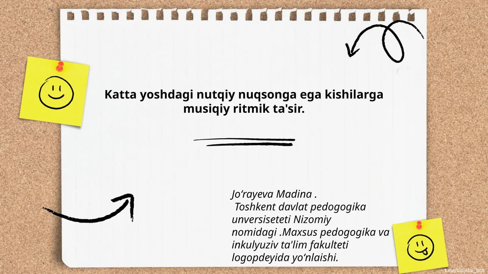 Nutqiy nuqson va musiqiy ritm