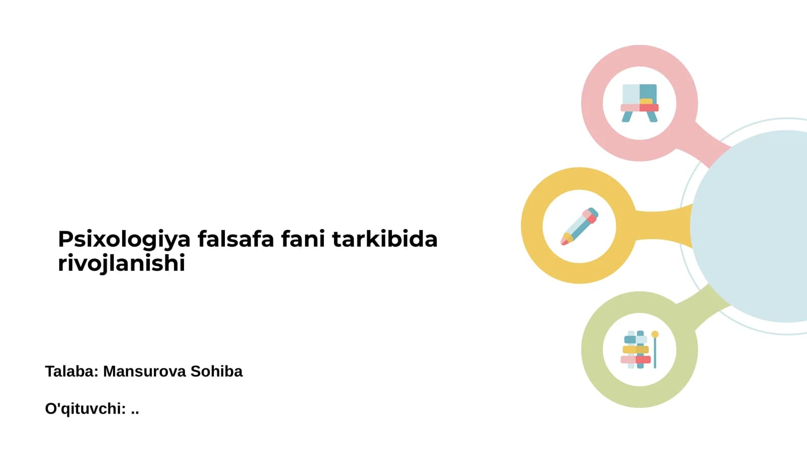 Psixologiya falsafa fanining ildizlari