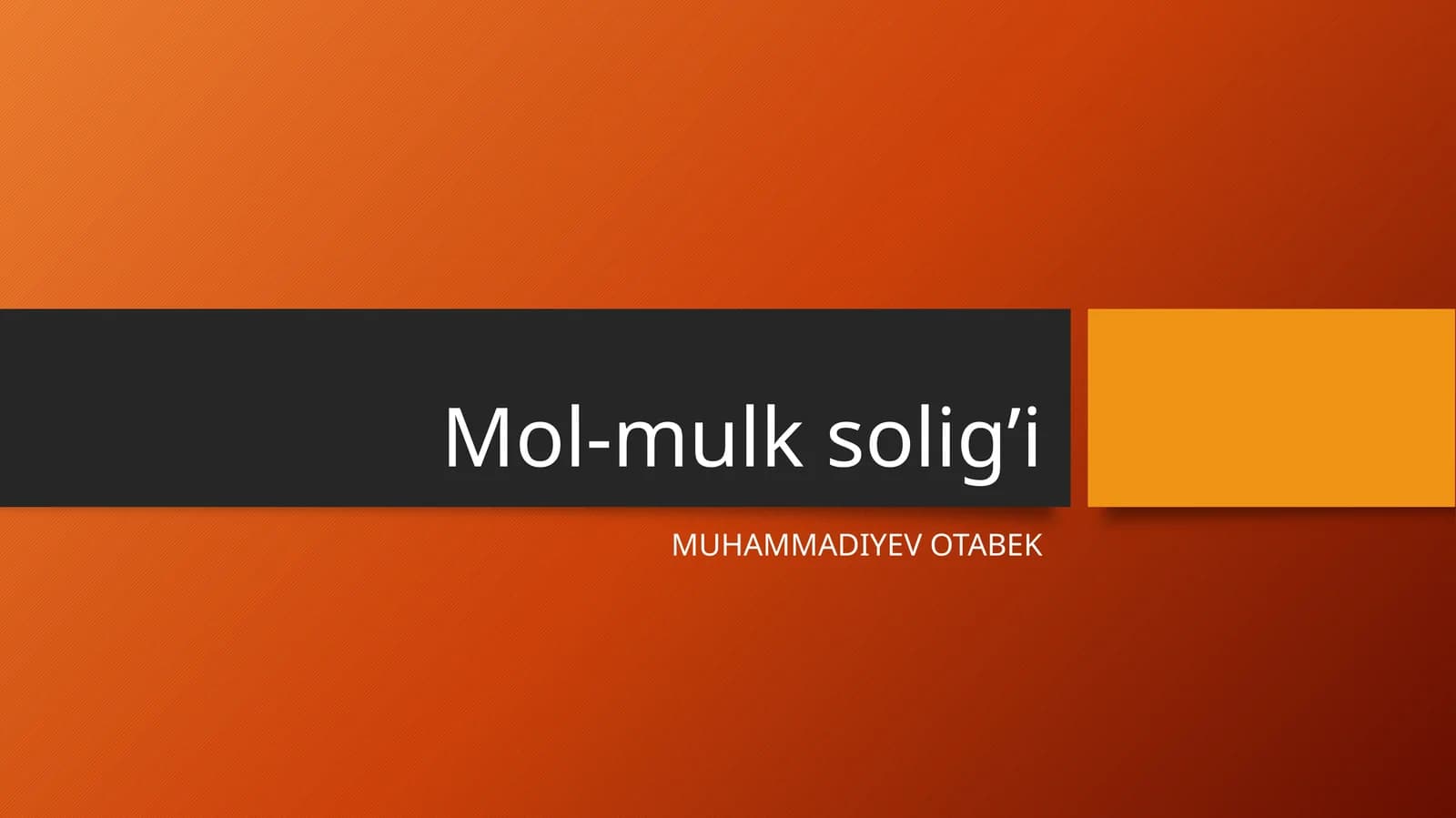 Mol-mulksolig’i