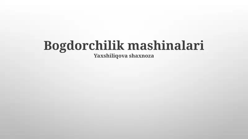 Zamonaviy sug'orish texnikasi