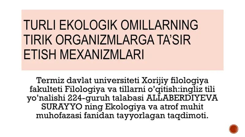 taqdimot