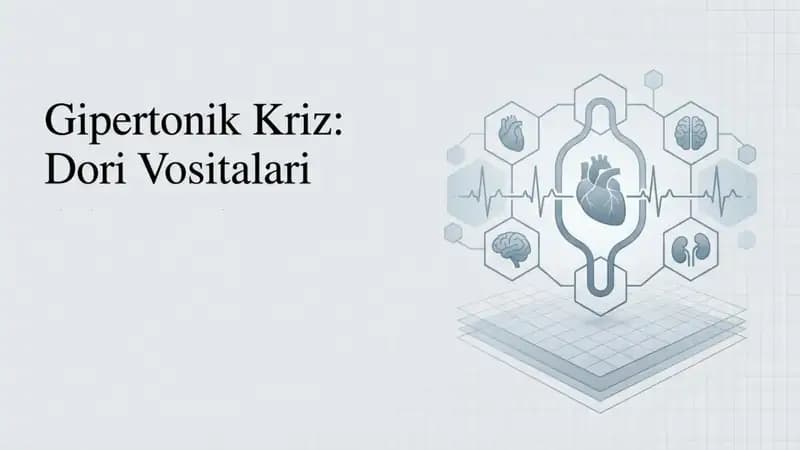Gipertonik Kriz Dori Vositalari