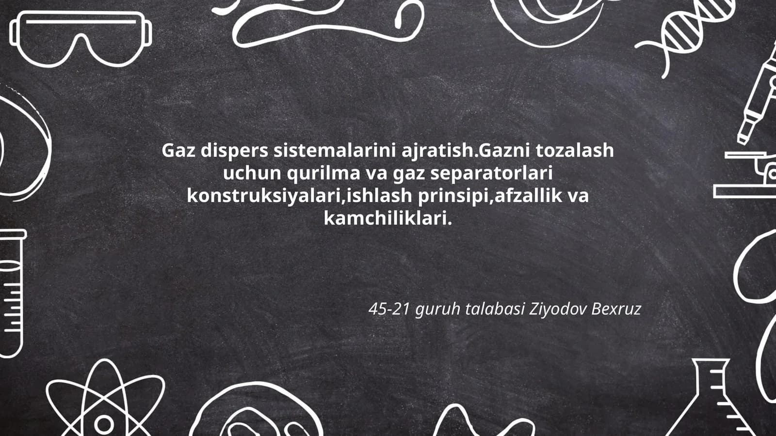 Gaz dispers sistemalari