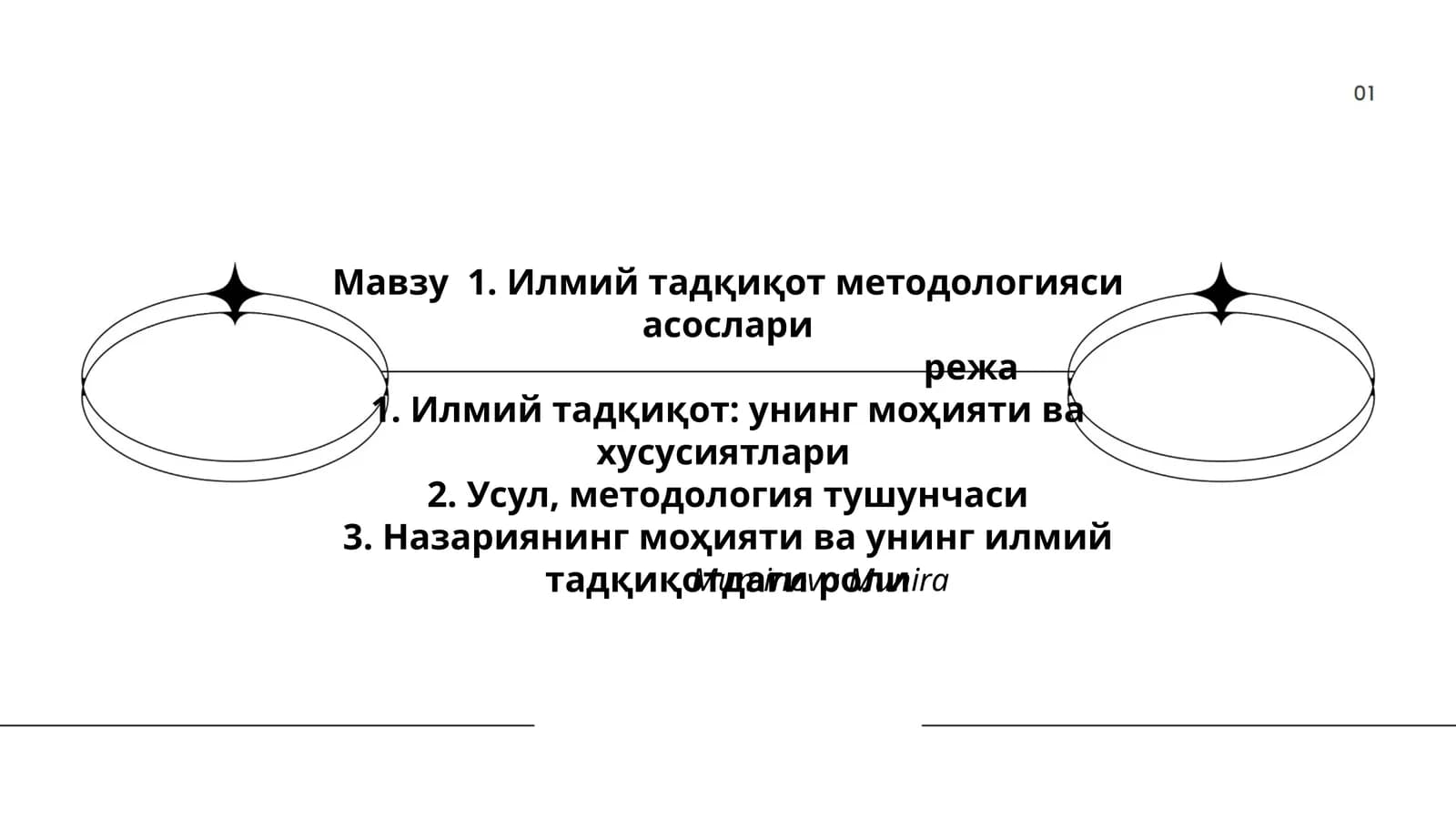 Илмий тадқиқот методологияси асослари