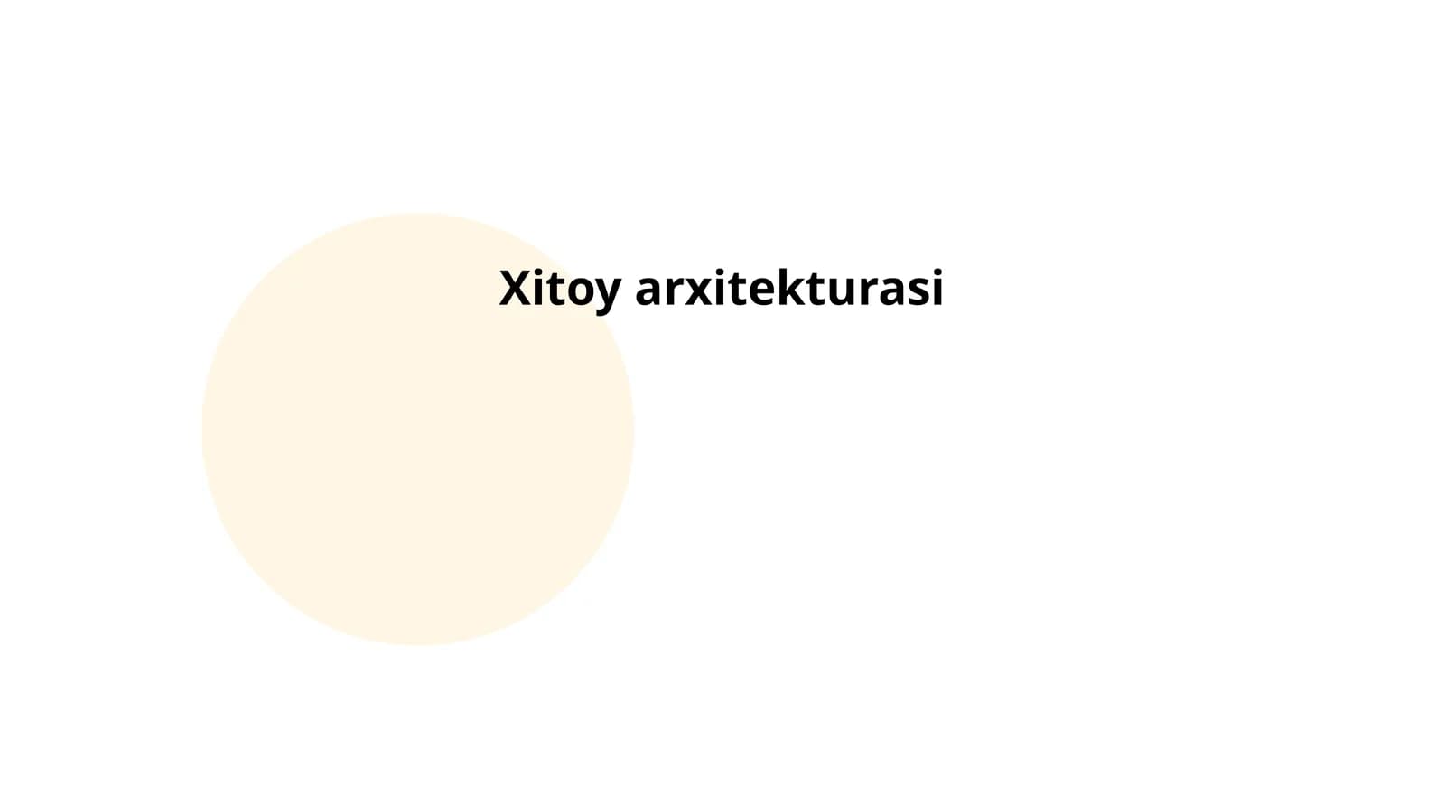 An'anaviy Xitoy arxitekturasi