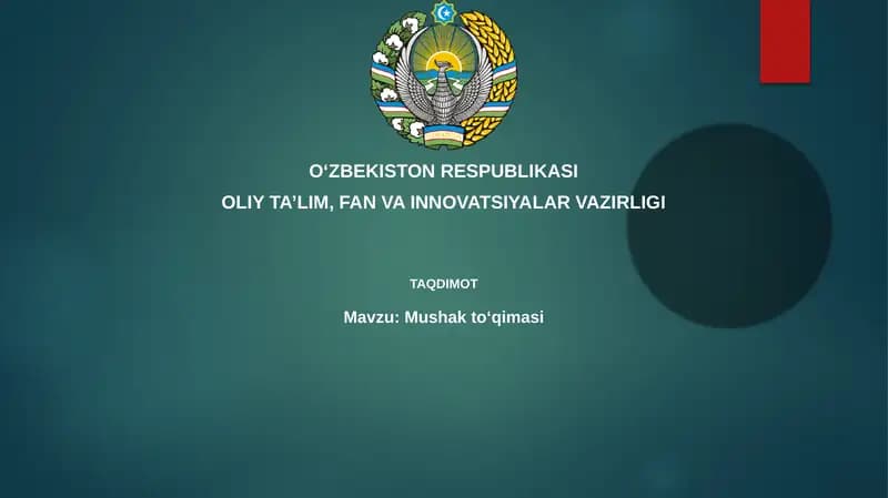 Mushakto‘qimasi