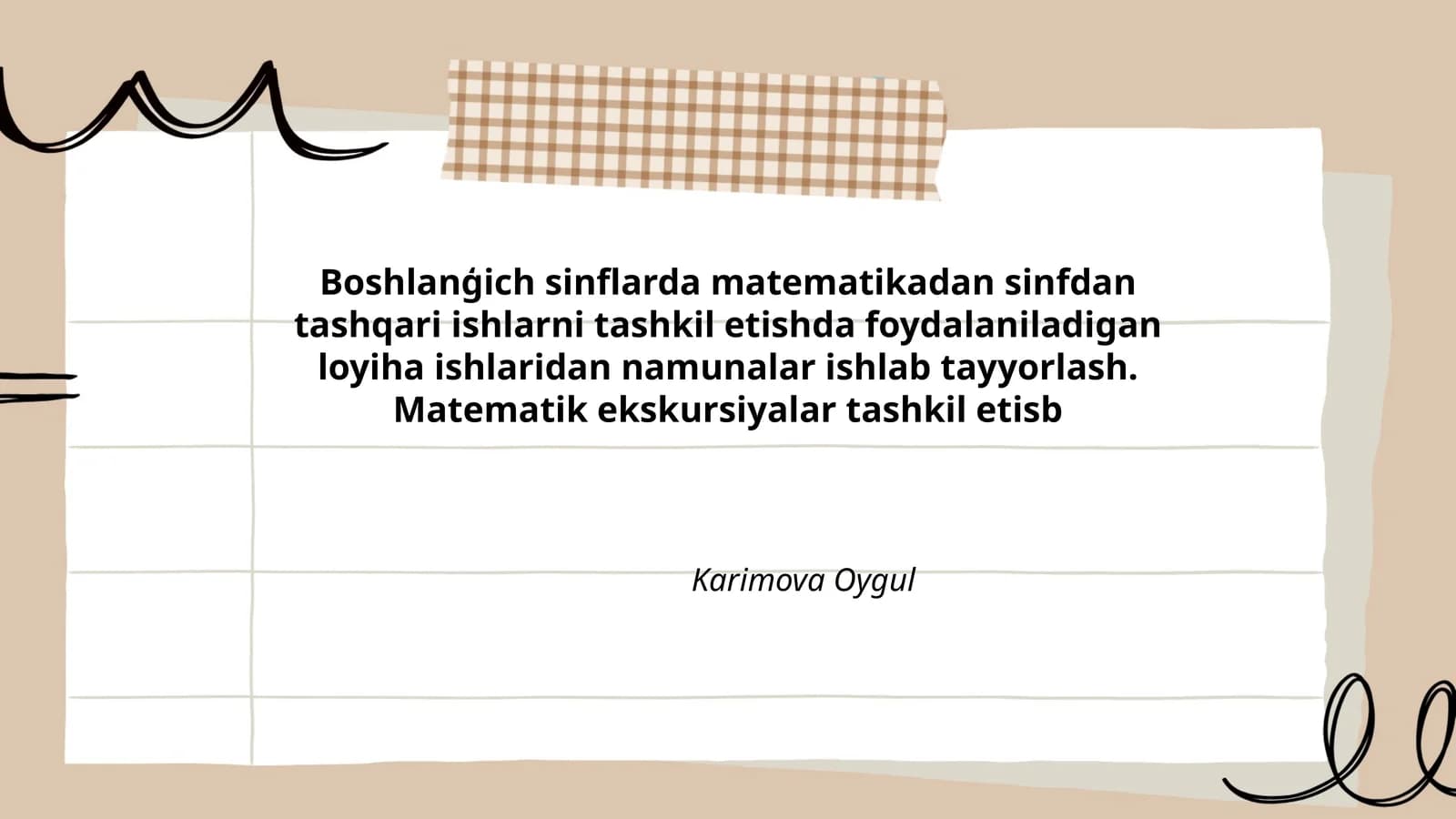 Matematika Ekskursiyalari