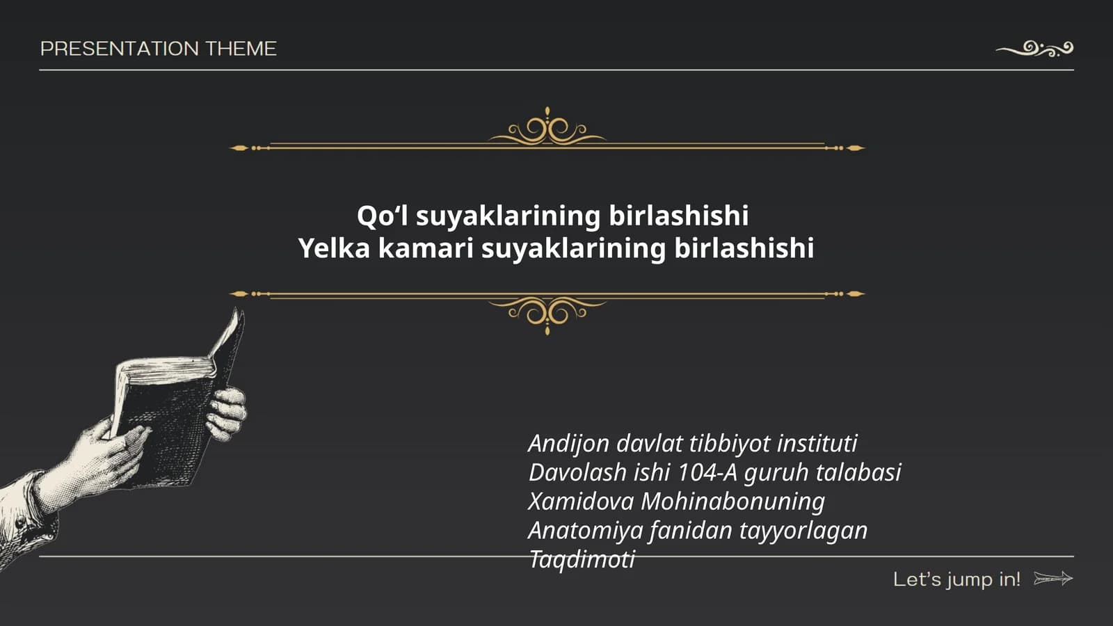Qo‘l suyaklarining birlashishi