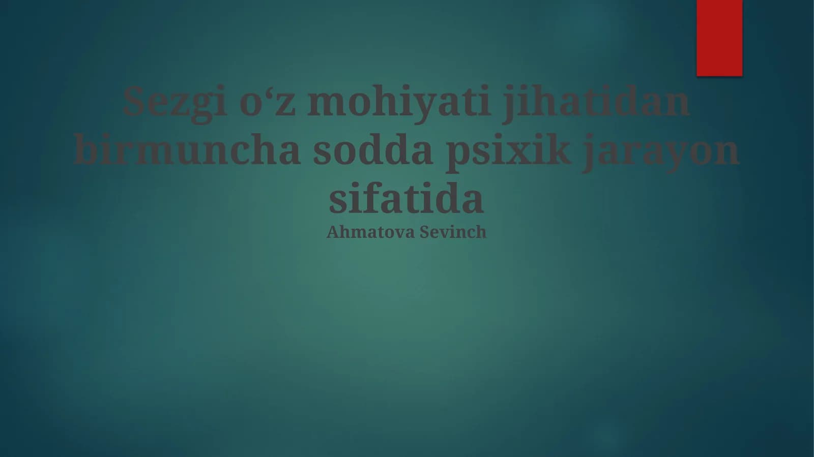 Intuisiya va Mantiq