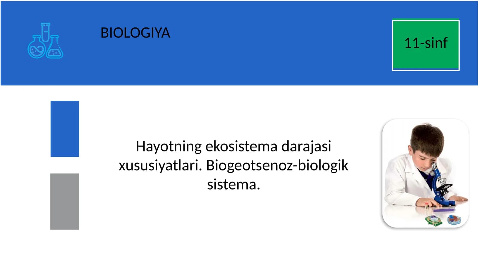 Biogeotsenoz va Ekosistemalar