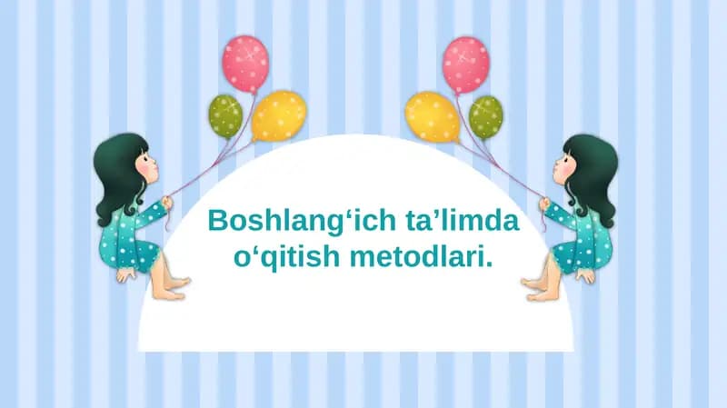 Boshlang‘ich ta’lim dasturi