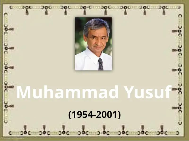 Muhammad Yusuf hayoti va ijodi