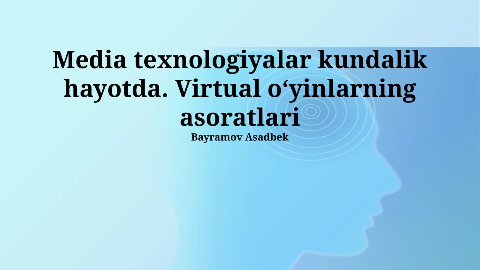 Virtual O'yinlarning Murakkab Tomonlari