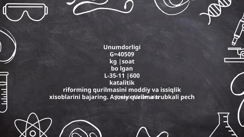 L-35-11 |600 katalitik riforming qurilmasi