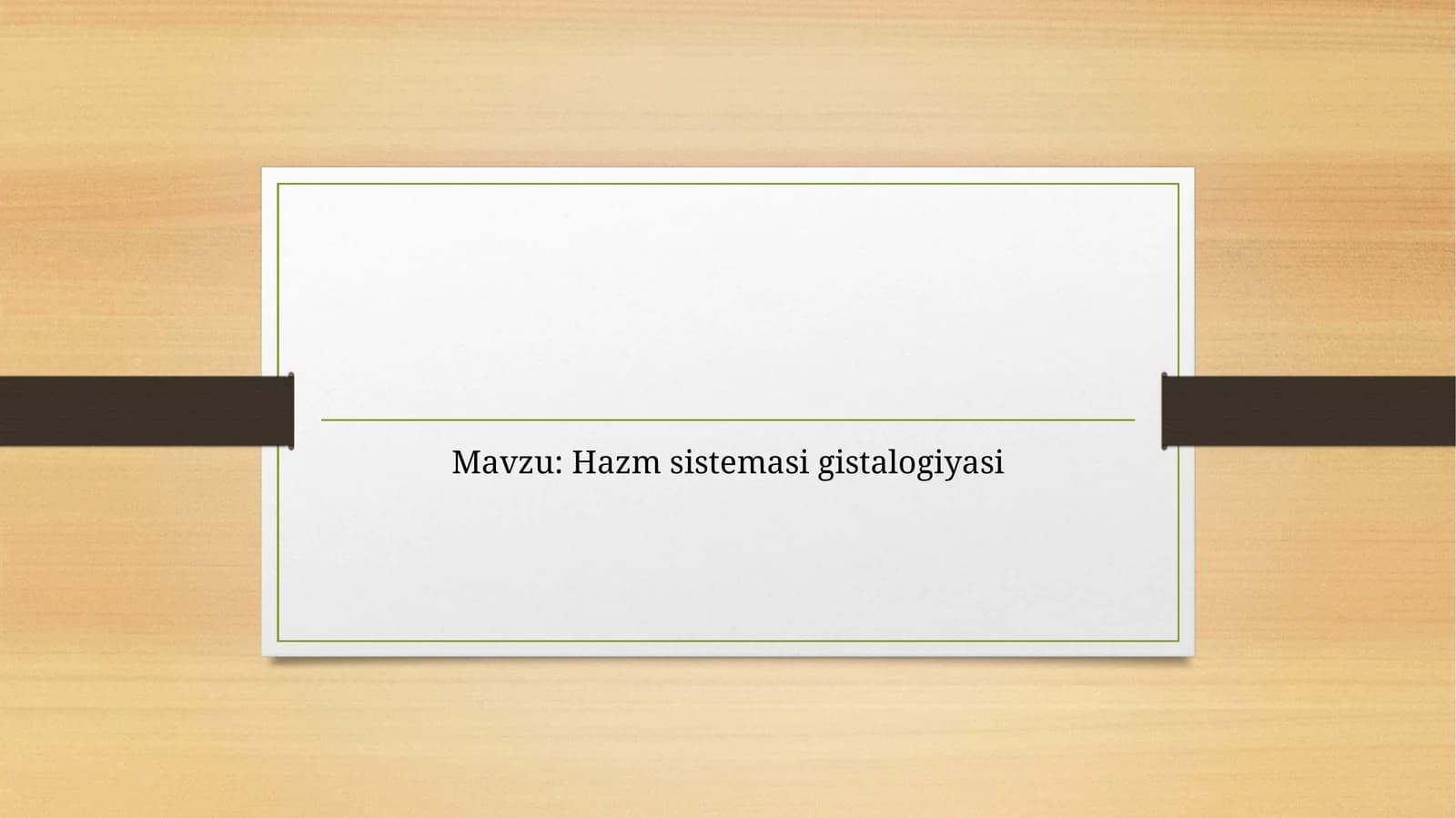 Hazm sistemasi gistalogiyasi