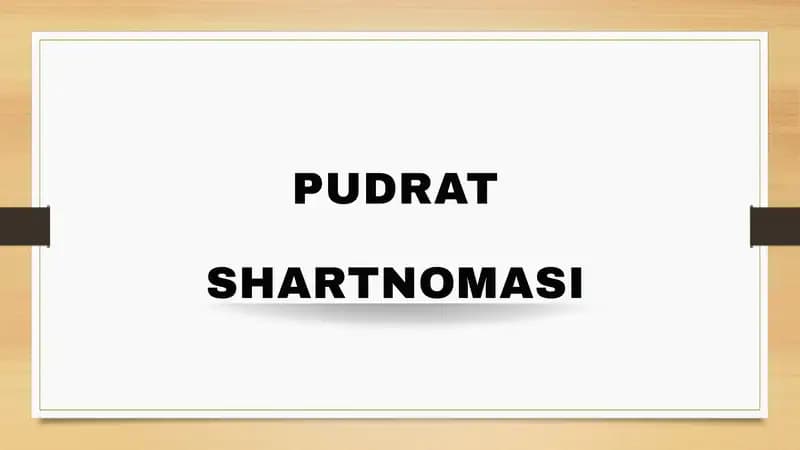 Pudrat shartnomasi