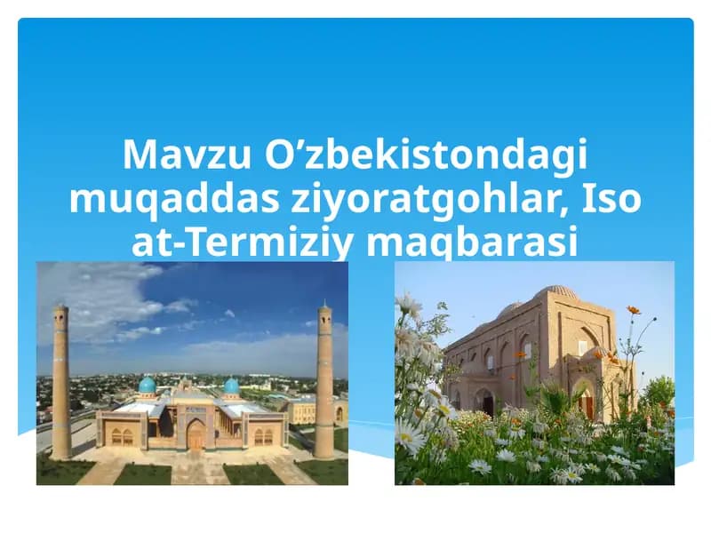 Isoat-Termiziy maqbarasi