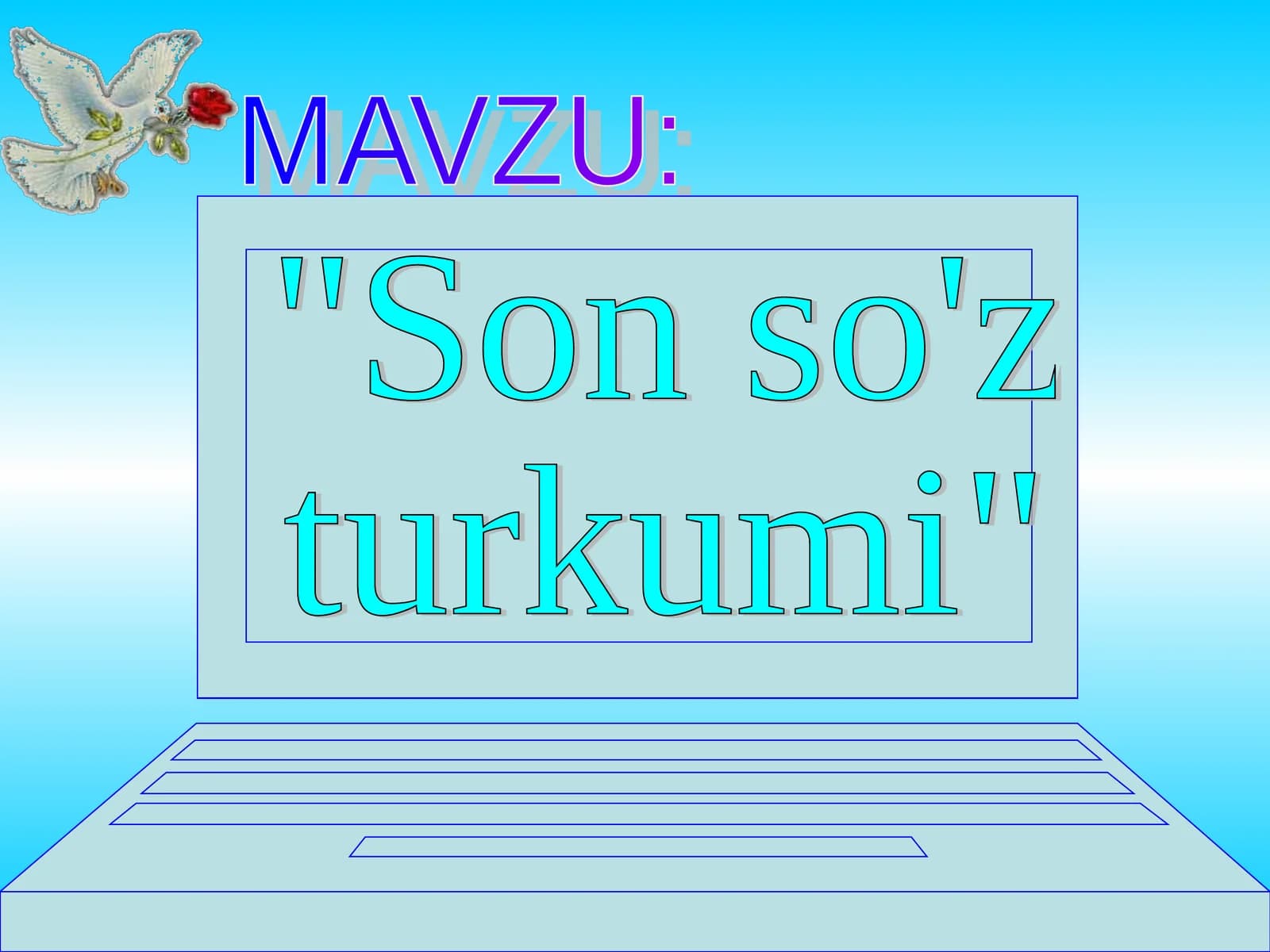 Son soz turkumi