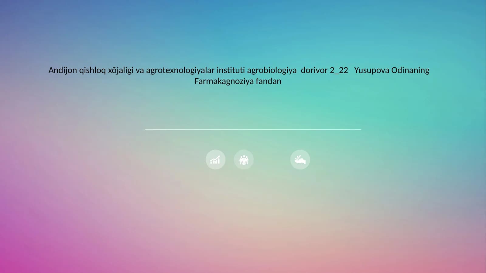 Farmakagnoziya fandan