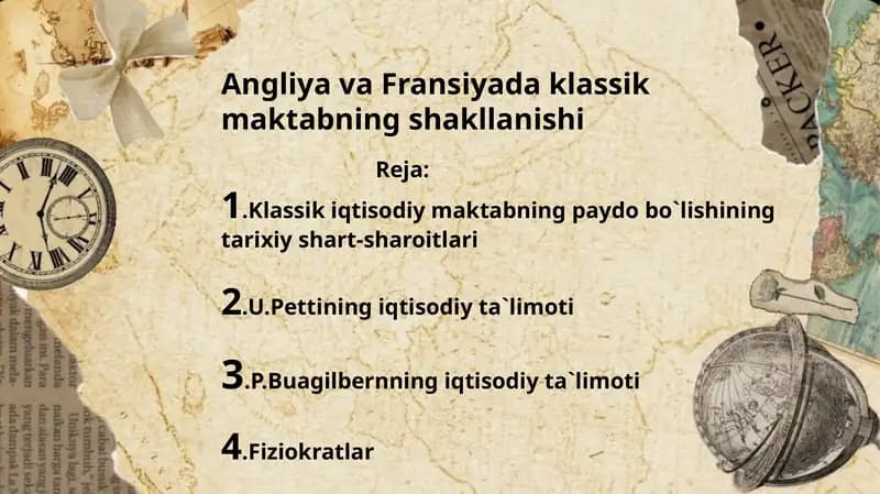 Iqtisodiy taʼlimotlar tarixi