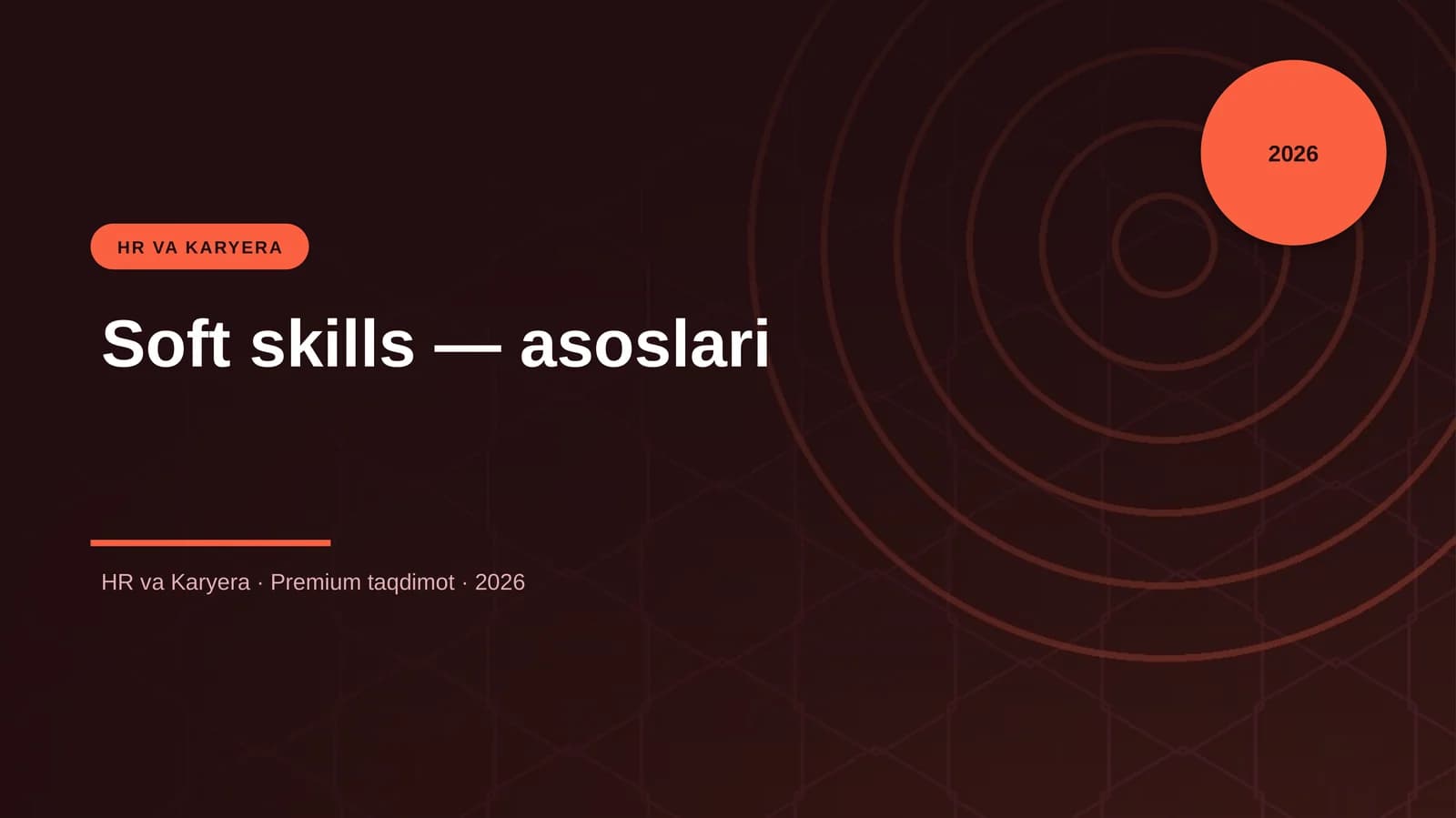 Soft skills — asoslari