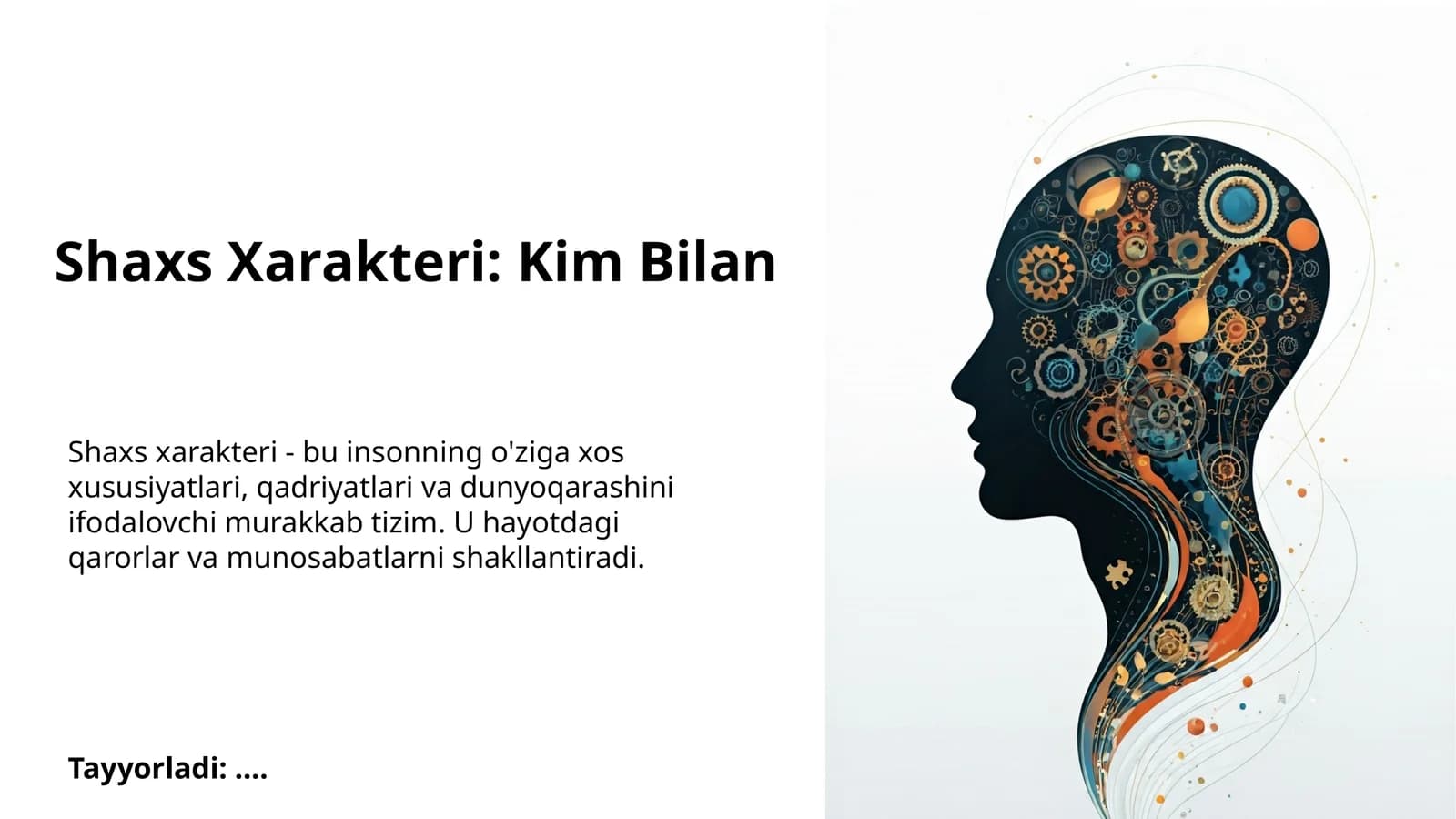 Shaxs Xarakteri: Kim Bilan