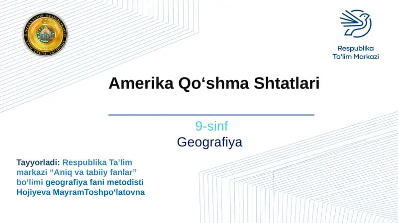 Amerika Qo‘shma Shtatlari