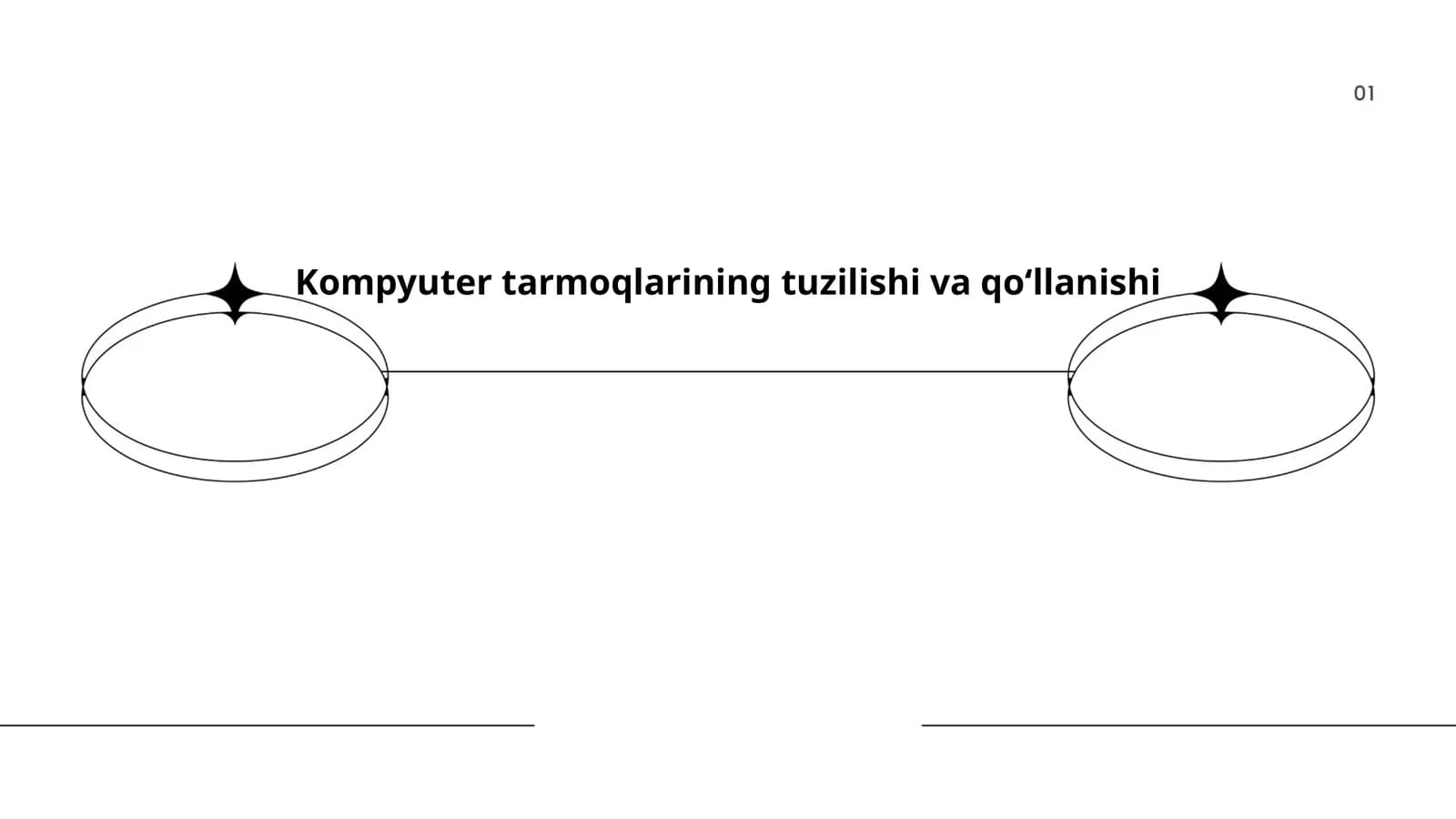 Kompyuter tarmoqlarining tuzilishi va qoʻllanishi