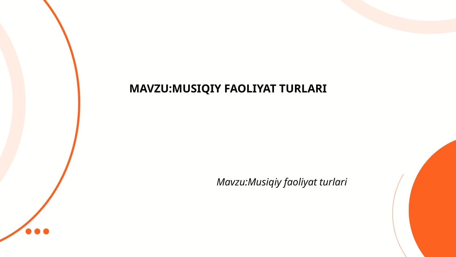 Musiqiy ta'lim