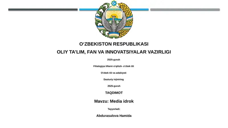 Media idrok