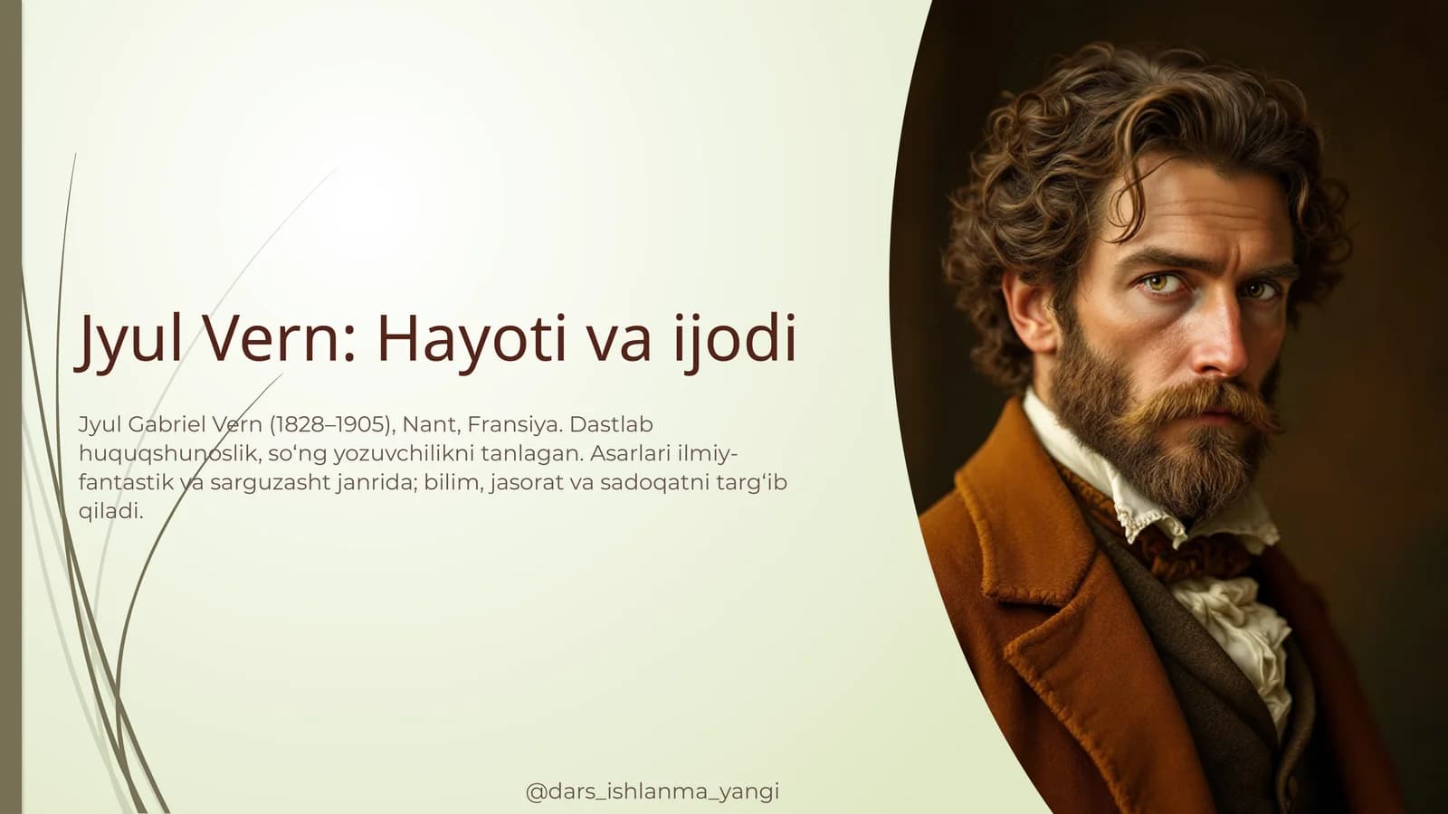 Jyul Vern: Hayoti va ijodi