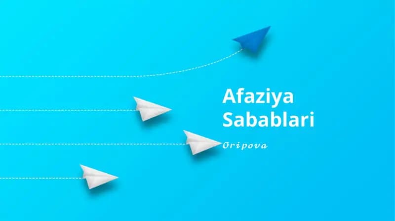 Afaziya Sabablari