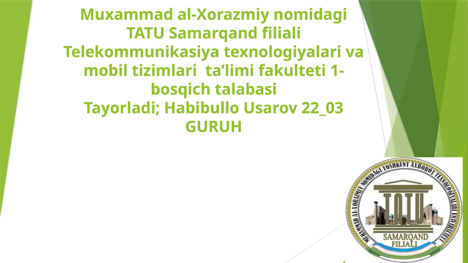Ilmiy uslubiy janrlari.Kurs ishi