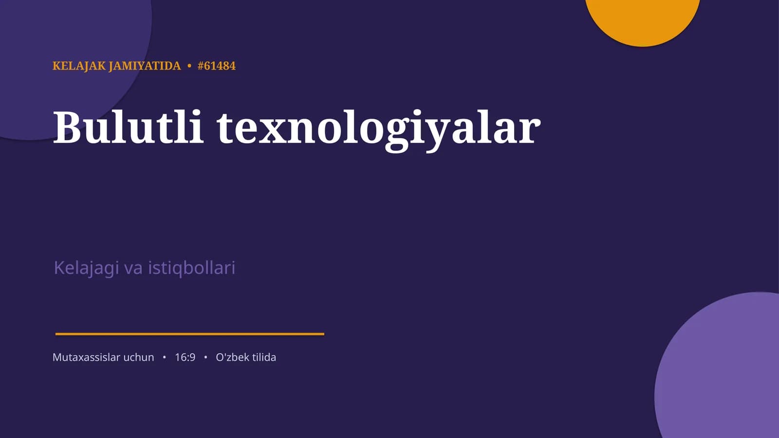 Bulutli texnologiyalar