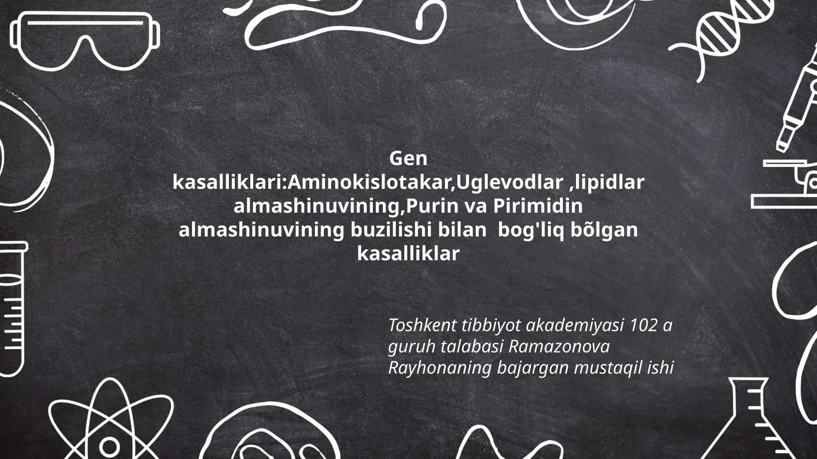 Gen kasalliklari