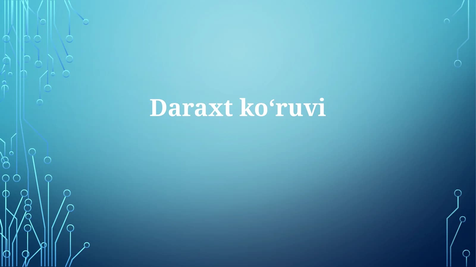 Daraxtkoʻruvi
