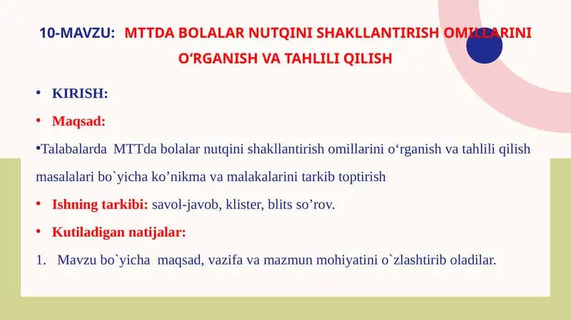 MTT darslik