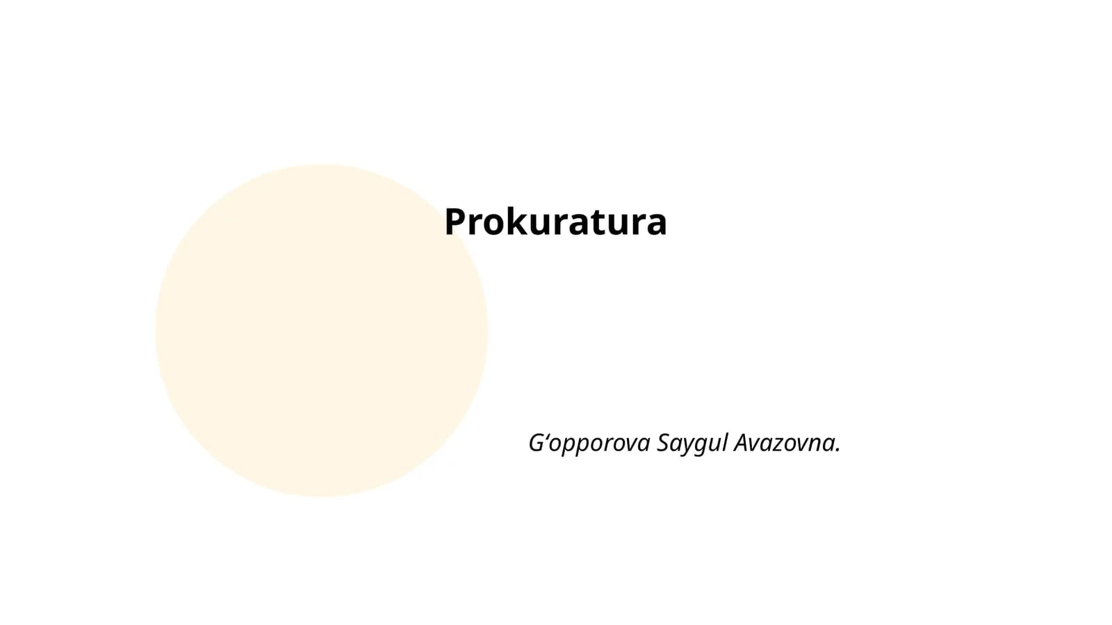 Prokuratura