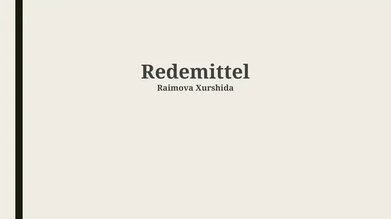 Redemittel