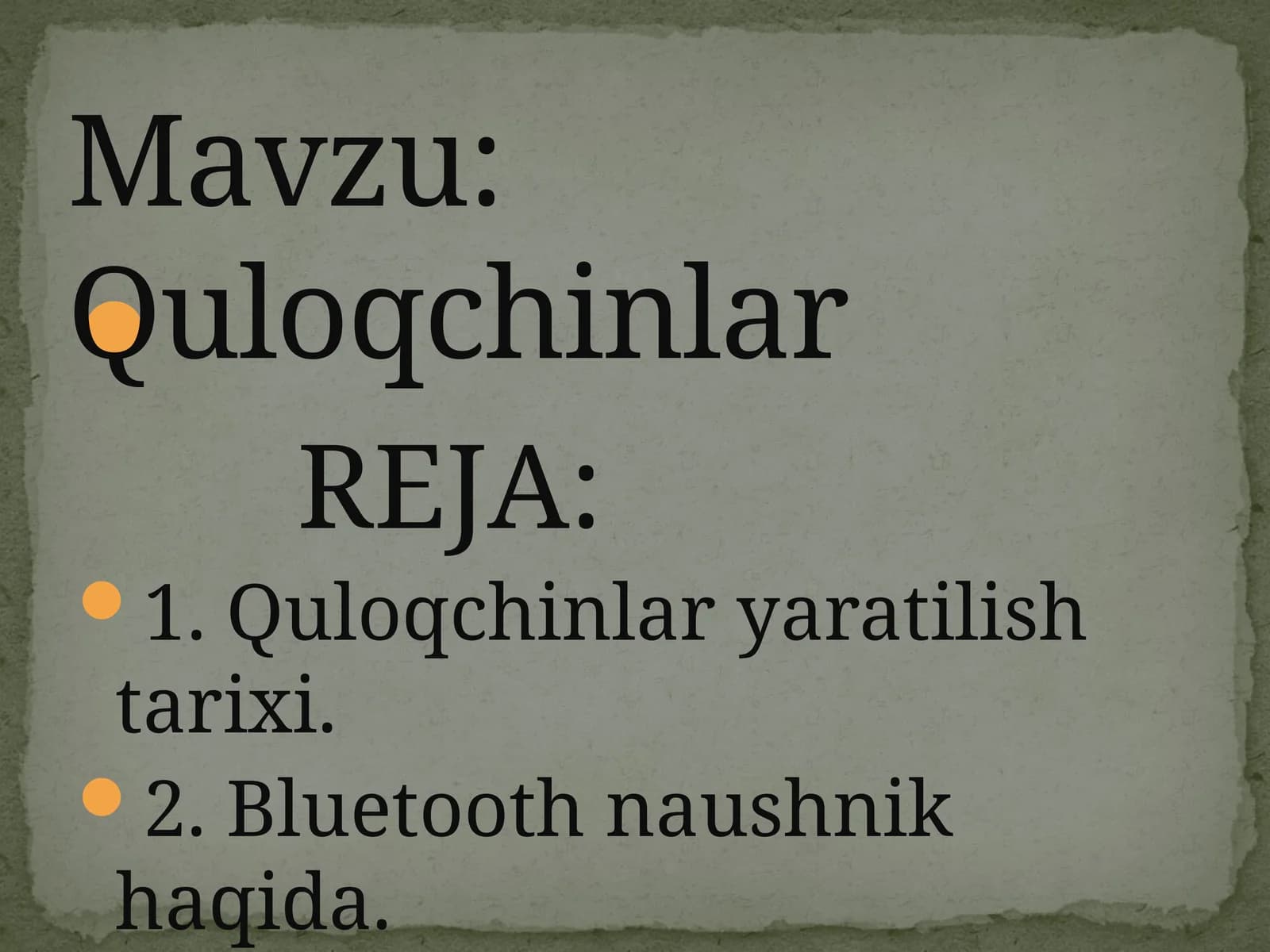 Quloqchinlar