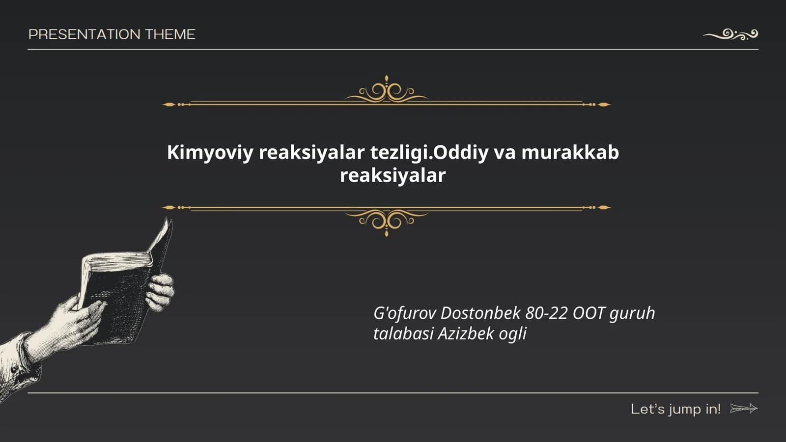 Kimyoviy reaksiyalar tezligi