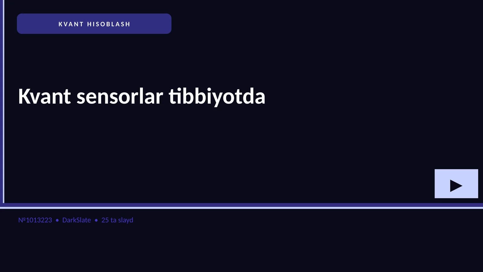 Kvant sensorlar tibbiyotda