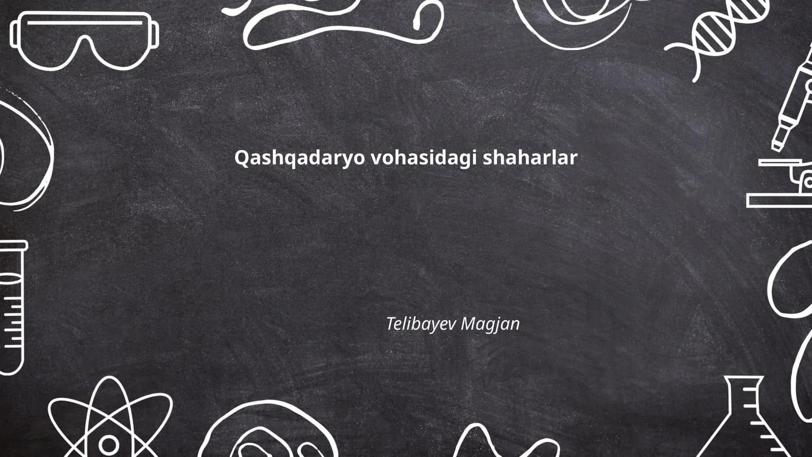 Qashqadaryo vohasidagi shaharlar