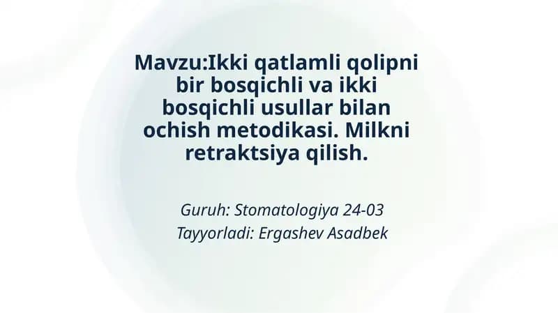 Anatomik va funksional qoliplar