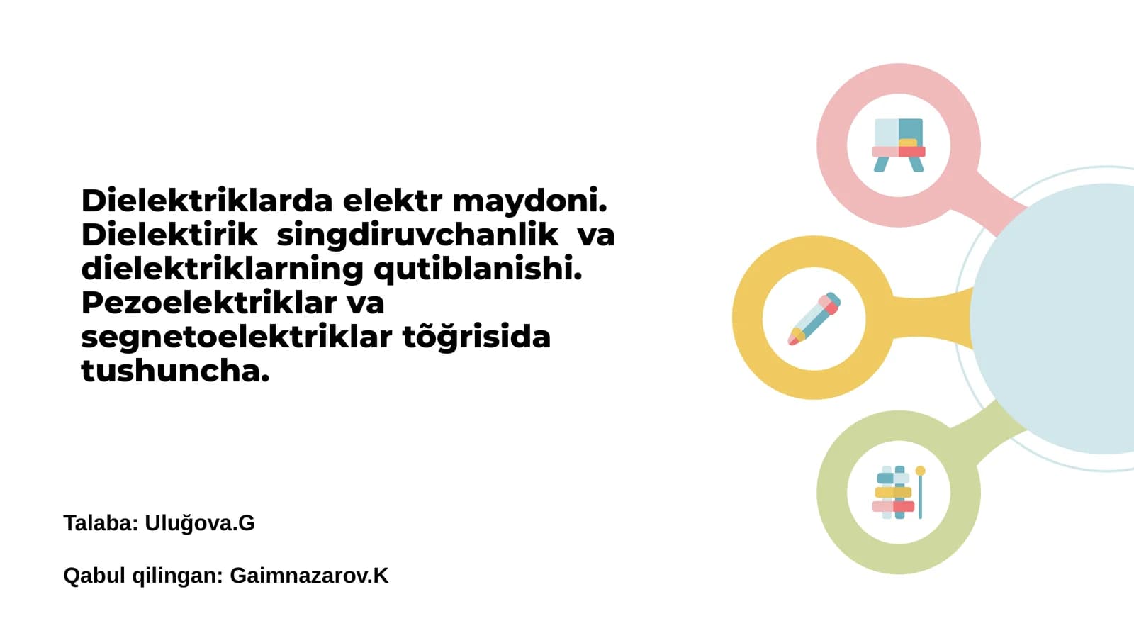 Dielektriklarda elektr maydoni