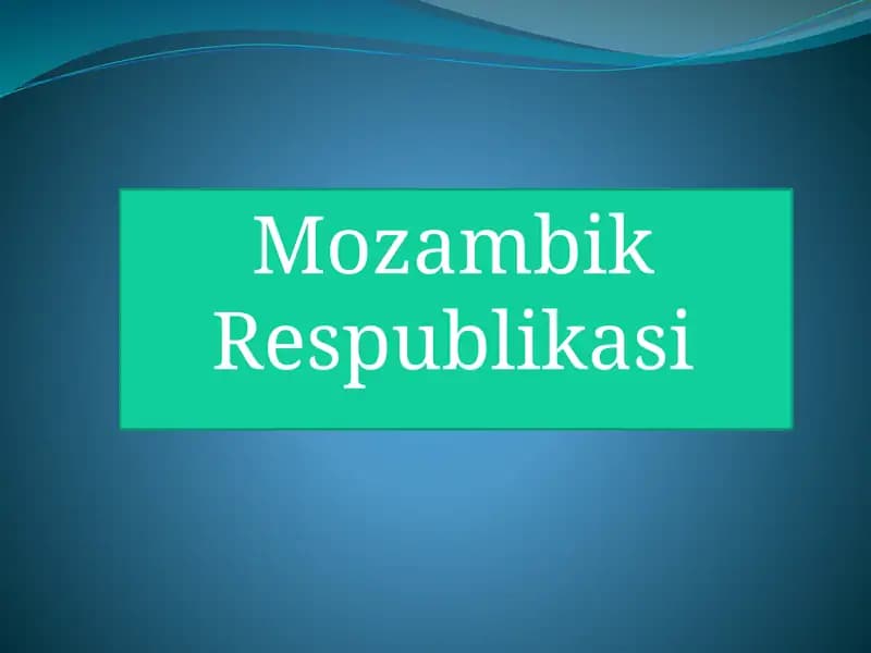 Mozambik Respublikasi