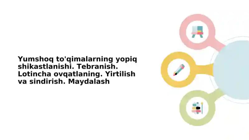Yopiq yumshoq to'qimalarning shikastlanishi