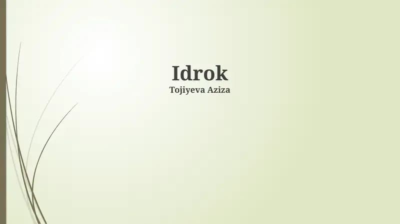 Idrok